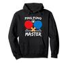 Tischtennis Meister Schläger Paddel Sport Tischtennis Hoodie