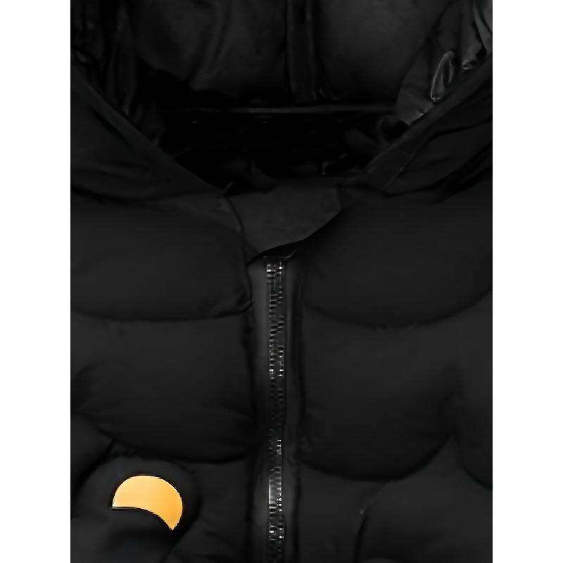 [Warm Cartoon Jacket] Warm Hooded Baby's Cartoon Tiger Quilted Jacket | Toddler & Infant Girl's Clothing For Fall Winter, Zip Up Padded Coat