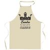 Kitchen Apron - Sandra - Queen of the Kitchen - Cotton - French Printing