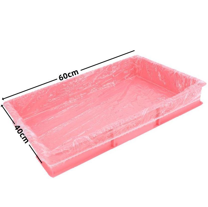 Disposable Plastic Film Cover for Rabbit, Dog, and Chinchilla Cages - Urine-Resistant