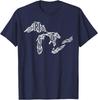 Distressed Great Lakes T-Shirt