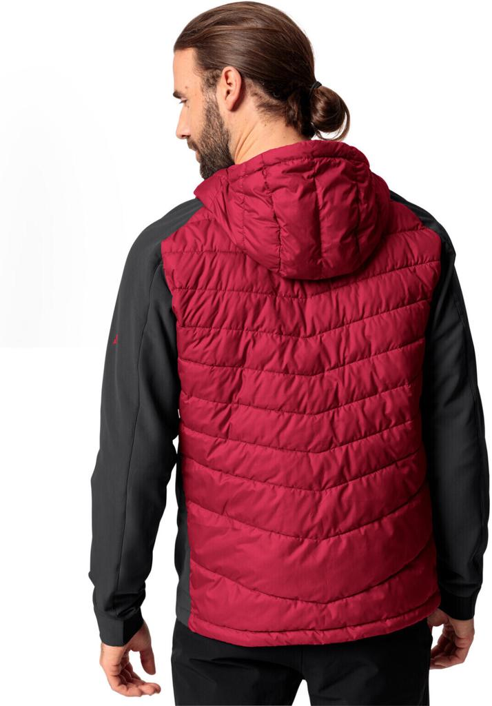 Jacket VAUDE Men's Hybrid Jacket Elope Hybrid Jacket Elope Hybrid Jacke Herren (42437) Dark-indian Red
