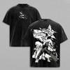 Manga Chainsaw Man Hayakawa Aki T-shirt Imprimé Homme Femme Vêtements Décontractés T-shirt en Coton Lavé T-shirt Vintage Harajuku T-shirt Homme