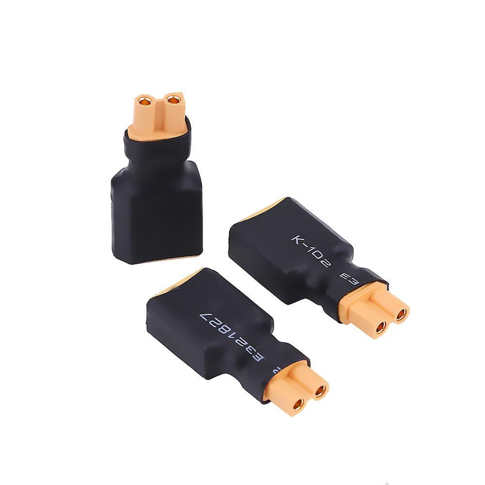 5pcs/set RC Drone Connector Adapter Battery Converter Plug (XT30 Female To XT60 Male )