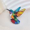 Broche Colibri Colorée Mode Petit Accessoire de Coiffure Broche Anti-Reflets