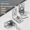 Stable Stainless Steel 90° Right Angle Bracket for Furniture
