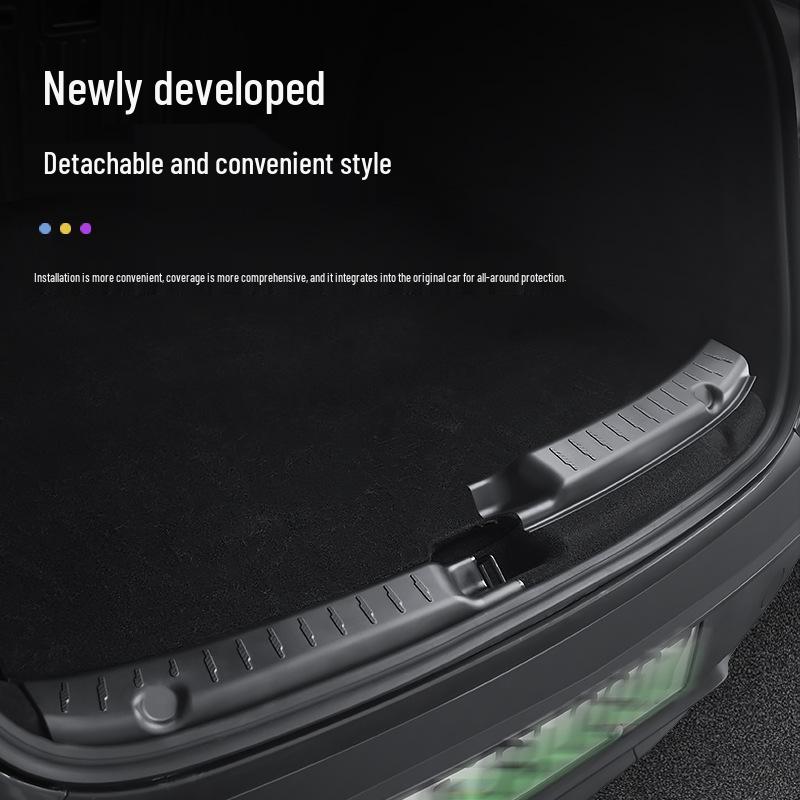Updated Tesla Tailgate Protector: Anti-Collision Trunk Threshold Strip
