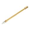 A ABSOPRO Tire Valve Stem Air Inflation Adapter Durable 150mm Long Tire Valve Extension Copper Silver Tone