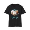 Coffee T Shirt, Coffee Graphic Tee, Drink Lover Gift, Coffee Shop, Café Style