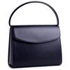 Aurora Genuine Leather Black Formal Bag, Made In Japan, Square, Black Leather, for Weddings, Funerals, and Other Formal Occasions (Black)
