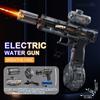 Non-Toxic Summer New Ice Mouse Electric Water Gun Pistol Shooting Toy Full Automatic Shoot Outdoor Toy For Children Adults Gift