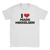Μπλούζα T-shirt με Σχέδιο Mads Mikkelsen Ανδρικό και Γυναικείο Μόδα Casual T-shirt 100% Βαμβάκι Χαλαρό Μεγάλο T-shirt Διασκεδαστική Χιουμοριστική Συσκευασία Emoji