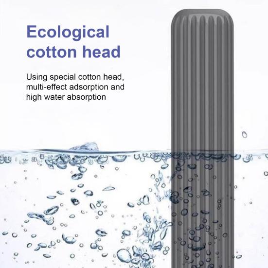 Portable Self-Squeeze Mini Mop Quick Cleaning Telescopic Hands-Free Sponge Squeegee Strong Absorbent Self-extrusion Mini Mop