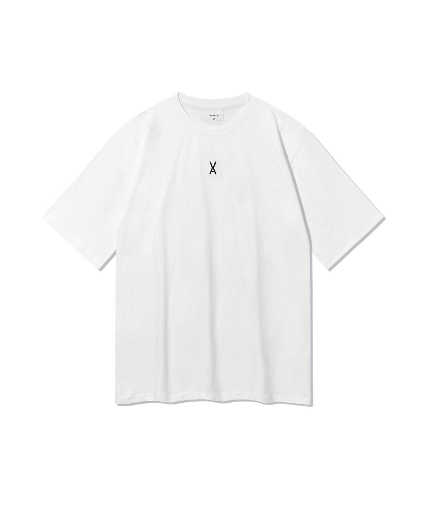 Bajal Va 3D Logo Short Sleeve T-Shirt White