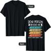 Liebe Person hinter mir, die Welt ist ein besserer Ort mit dir T-Shirt
