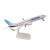 Scale 1/400 Metal Aircraft Replica 20cm Dubai B737 Aircraft Model Miniature Christmas Children's Room Decoration Gift Boys Toys