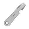 Hamans Pry Bar Titanium Bottle Opener Keychain 3.35 Inch Pocket Pry Bar Clover Portable Multi-Tool