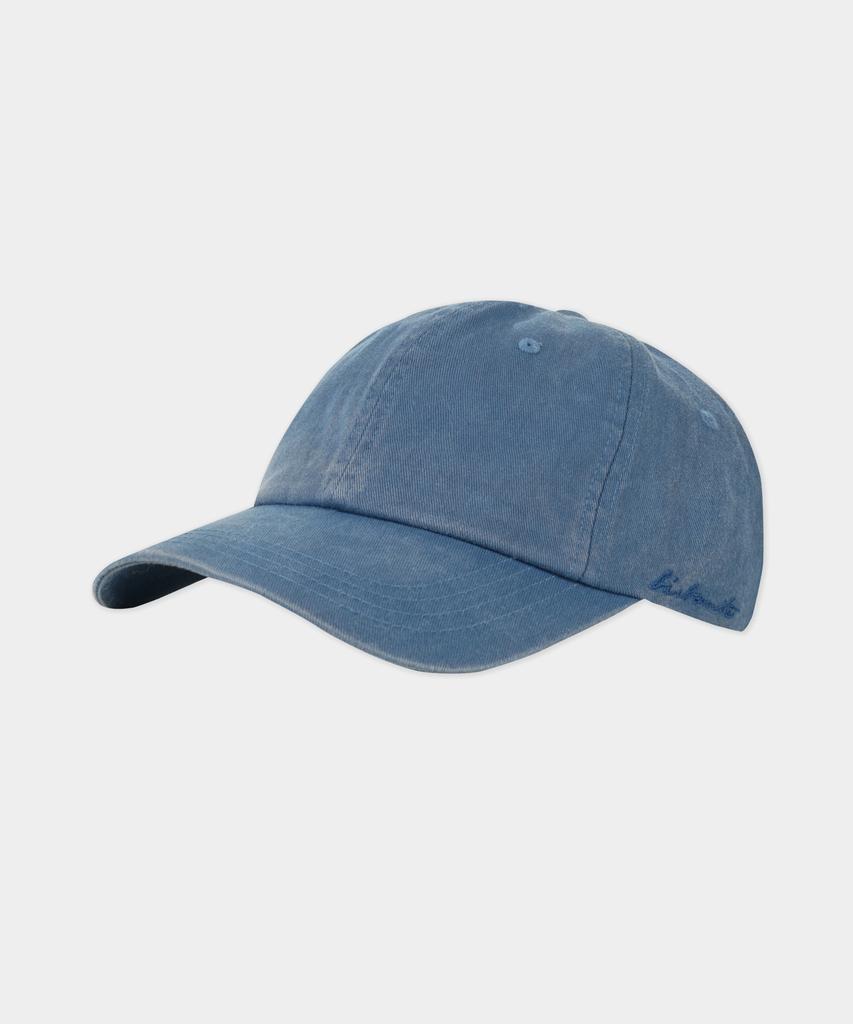 BIRBANTE Garment-Dyed Ball Cap - Washed Blue