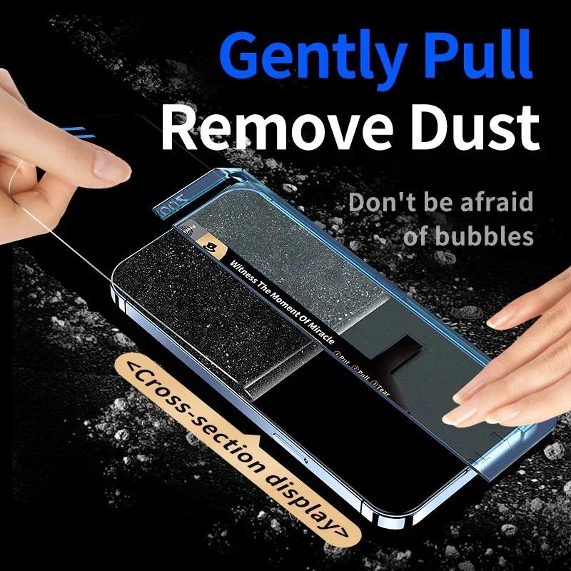 4Pcs Oleophobic Coating Dust Free Screen Protector Flim For OnePlus 15R 15 13T/S/R 12/11R Easy Installat Bubble-free Protect Kit