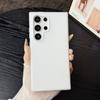 Applicable To Samsung S25ultra Mobile Phone Case Jelly Two In One New S23S24 Solid Color Samsung A56A55 Simple