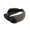 Avance Headband with Ribbon Cute and Popular Hair Accessory for Lines, Adults, Black, Women's