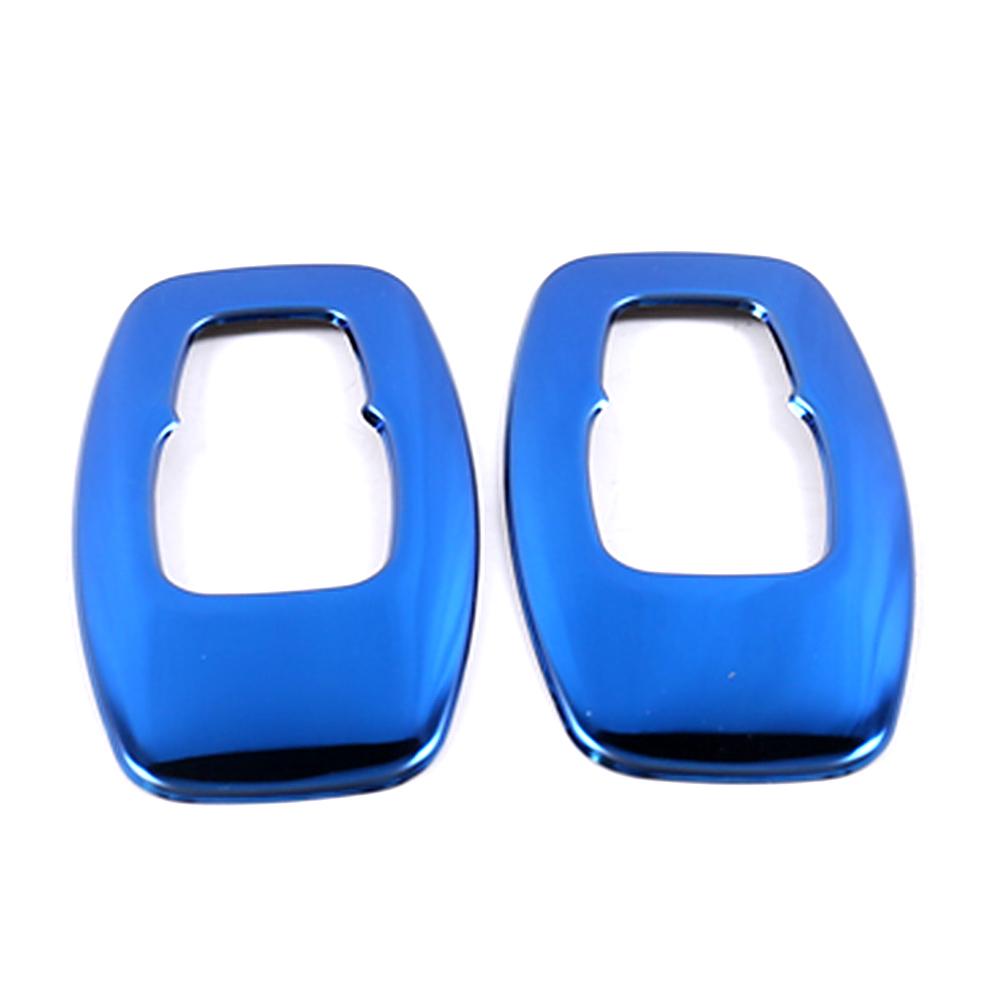 For Renault Koleos 2017- Rear Reading Light Lamp Cover Protectors Trim Stainless Steel Interior Sticker For Samsung