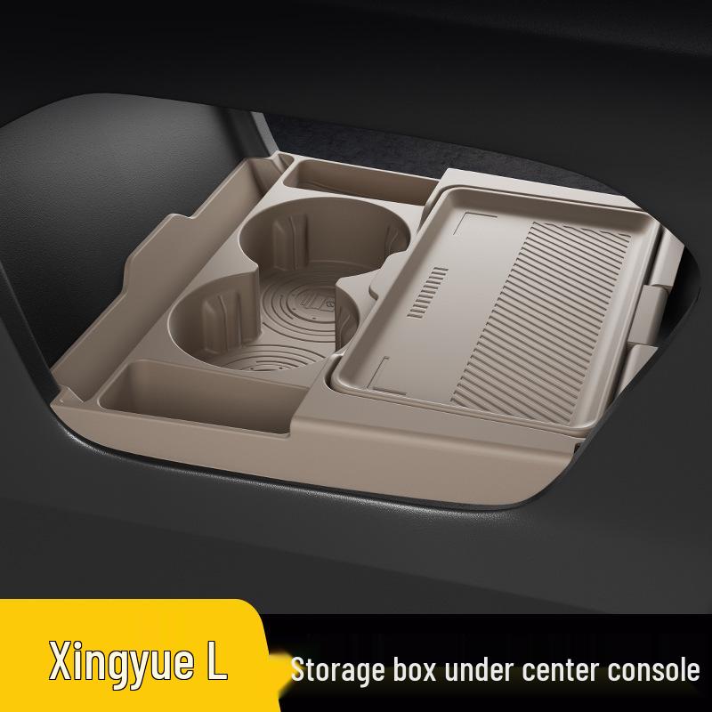 Staubdichte Silikon-Aufbewahrungsbox für Geely Xingyue L - Mittelkonsolen-Organizer für 26 Modelle.
