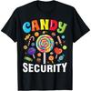 Candy Security Funny Halloween Costume T-Shirt