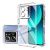 Capa transparente para celular Xiaomi 13T Pro, capa traseira para Xiao Mi 13T, 12T, 11T, 13, 12, 11 T Pro 5G, capa protetora para câmera