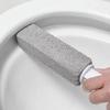 Yousheng 2 Pezzi Pietra Pomice Spazzolino per WC Manico Corto Lungo Ergonomico Senza Graffi Nessun Angolo Cieco Pulitore Scrubber per WC Forniture per Bagno