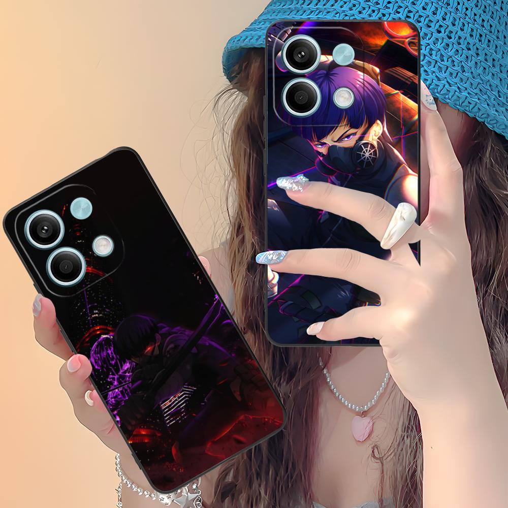 Kaiju No.8 Hoshina Soshiro Handyhülle für Xiaomi Redmi 15 14 13 12 A5 3 2 1 C Plus 4G 5G Bunte Druckabdeckung Cover Luxus