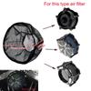 Housse de pluie pour filtre à air de moto, housse de protection imperméable noire pour kits de filtre à air Harley, housse en maille respirante