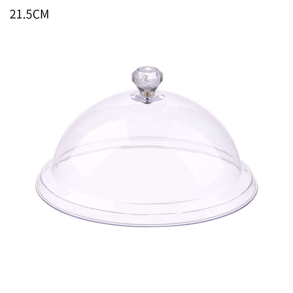 Cake Plate Bread Fruit Display Holder Creative Acrylic Tempered Plastic Food Cover Dust Cover Round Dish Cover Party Decoration