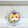 Cute Cat Toilet Handkerchief Coral Fleece Washcloth High Quality Hand Towel  Kitchen