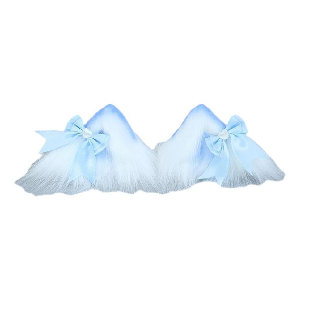 Fashion Lolita Cat Ears Headband JK Hair Hoop Plush Hair Band Hair Clip Animals Furry Cosplay Headwear Face Wash