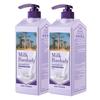 Milk Baobab Shampoo Baby Powder Scent 1L 2 Pcs