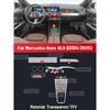 Für Mercedes Benz GLB 2024 2025 Kratzfestes Auto-Innenraum-Center-Konsole-Medien-Armaturenbrett-Navigation TPU-Schutzfolie