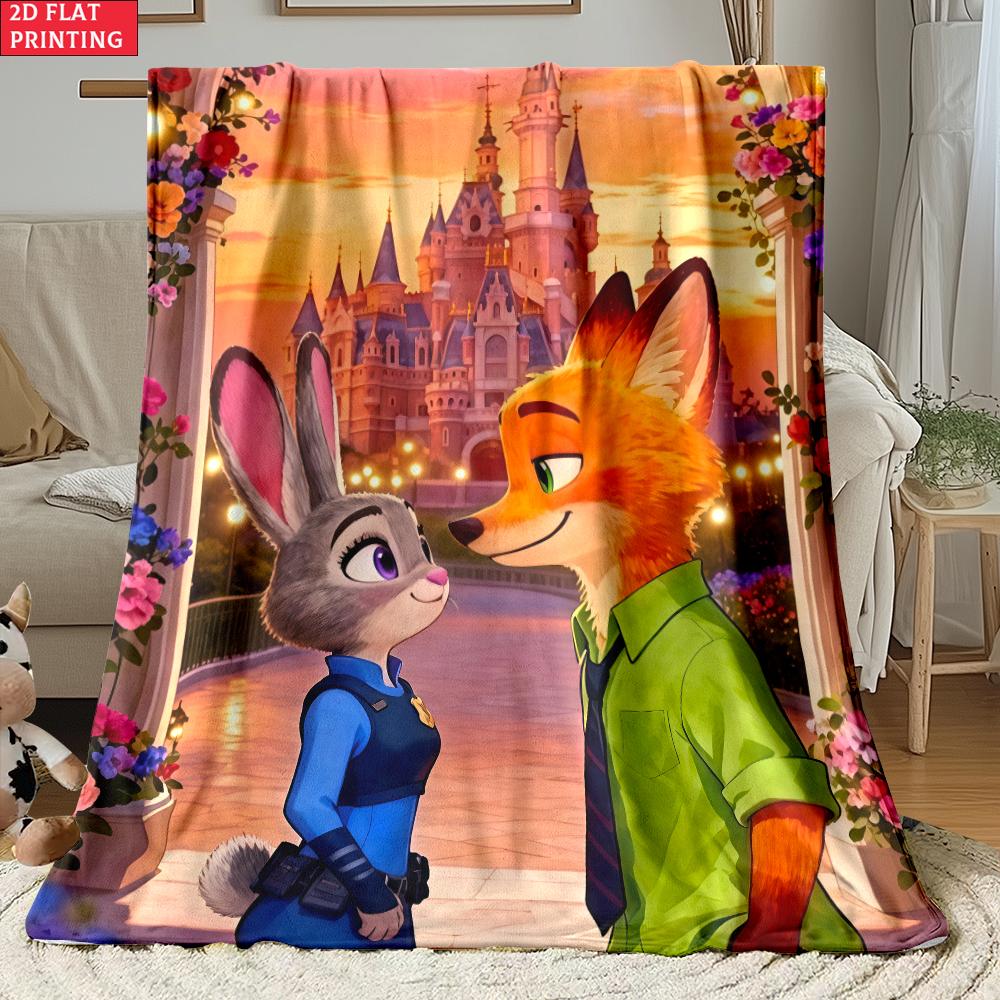 Süße Cartoon dünne Flanelldecke für Schlafzimmer, Wohnzimmer, Sofas Decken, Mittagspausen, Picknicks, Decken flauschig