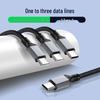Type-C To 3-in-1 PD Fast Charging Cable for Huawei & iPhone 17