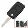 Peugeot 4007/4008 Citroen C4 2-Button Folding Remote Key Shell MIT11R