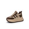 Thick-soled Forrest Gump Dad Shoes Women's Autumn and Winter New 8CM Trend Inner Height Increase Casual Fashion Small Women's Shoes