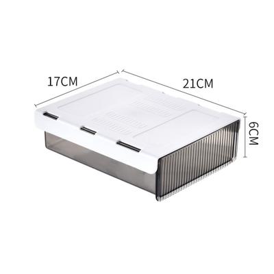 Under Desk Drawers Organiser Underdesk Drawer Box Plastic Transparent Space Saving Slide Out Under Table Storage Case For Classroom