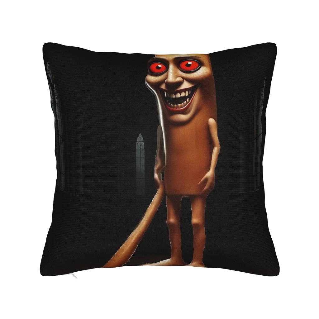Pipi Potato Italian Brainrot Meme Pillowcases Retro Trendy Pillow Case For Living Room Bed Chair Square Pillow Cover