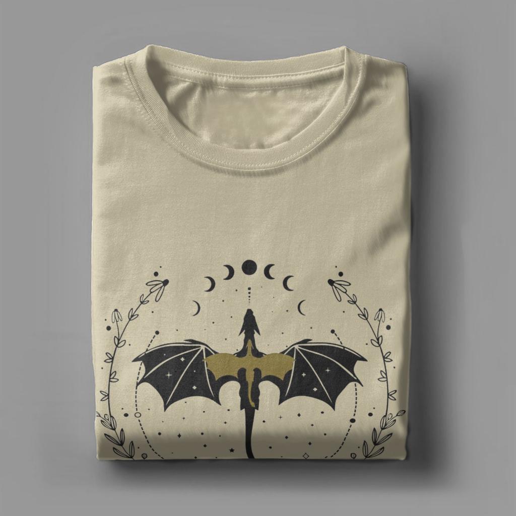 Casual Basgiath War College Violet Sorrengail Tshirts For Men Women Crewneck Short Sleeve Top Tee Cotton Summer Clothes