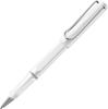 Lamy Safari White Roller Ballpoint Pen White Ergonomic Grip Line Width M Comfortable for Long Writing Hours Made of Durable ASA Plastic Comes with
