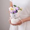 Birthday Valentine's Day Gifts Knitted Flower Bouquet Tulip Artificial Flower Bouquet  Festival