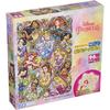 Tenyo Disney Princess 96-Piece Jigsaw Puzzle Antibacterial Coating Storage Package for Kids 26x38cm