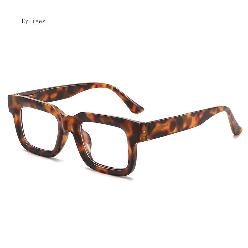 Luxury Design Square Concave Frame Blue Light Women Farsightedness Reading Glasses Degrees 0 +1.5 +2.5 +3.5 +4.5 Eyeglass