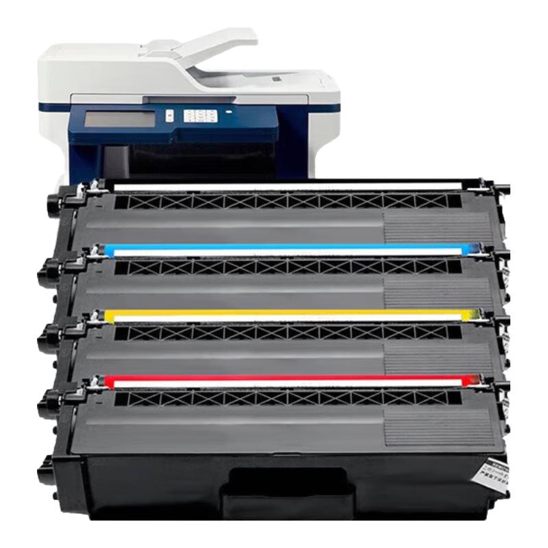 Jingcheng T-C31K6K5T Universal 4-Color Toner Cartridge Set for Guandiantong Printers