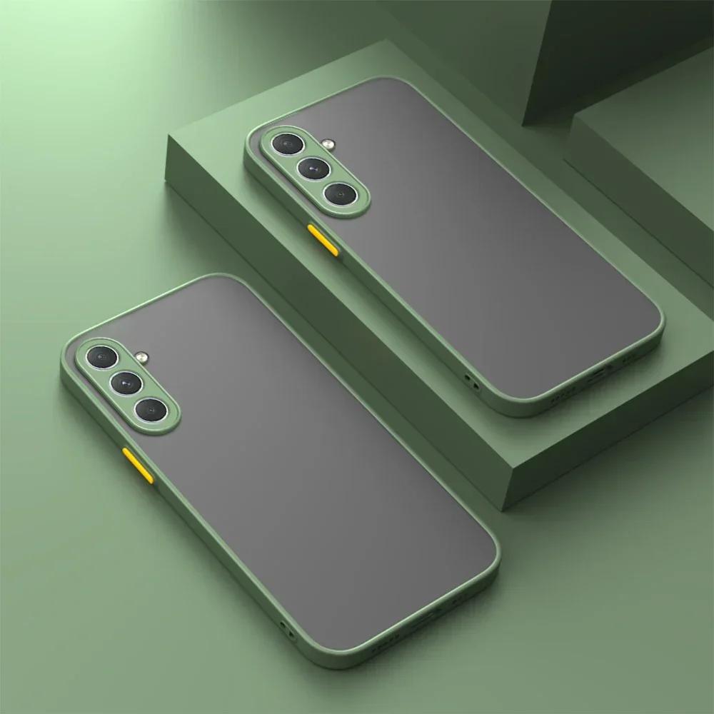 Matte Hard Case For Samung Galaxy A26 A06 A36 A56 A16 A55 A54 A73 A53 A35 A34 A33 A15 A14 A05 A05S 4G 5G Phone Protect Cover